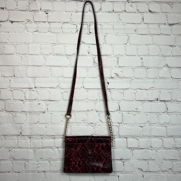 Topshop Selina Snake Print Crossbody Bag - Picture 5 of 13